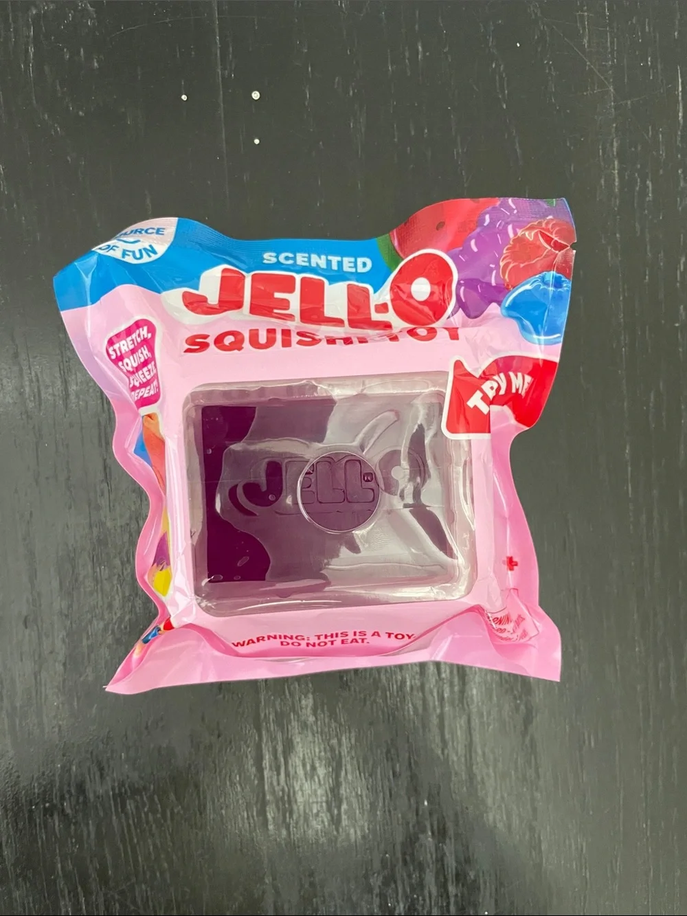 Jell-O Squishi Jiggle Cube - Purple